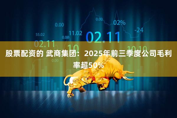 股票配资的 武商集团：2025年前三季度公司毛利率超50%