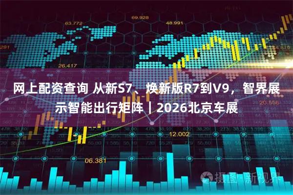 网上配资查询 从新S7、焕新版R7到V9，智界展示智能出行矩阵｜2026北京车展